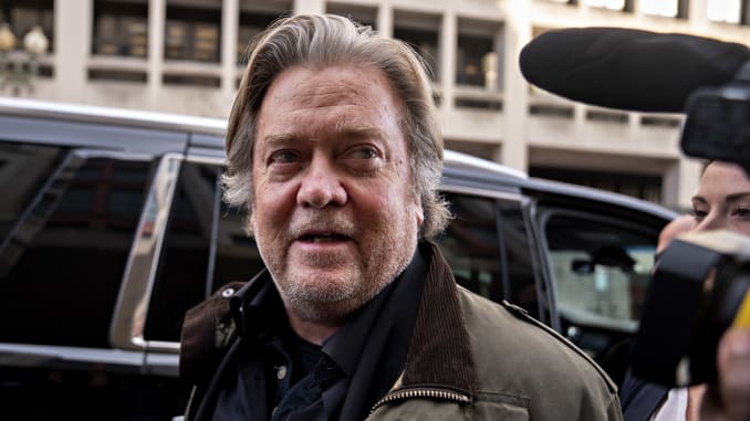 Bannon arrested