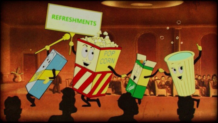 Mask up! The movies returns with reruns (for now)