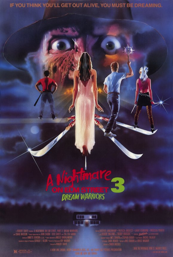 34 years later: The NIGHTMARE ON ELM STREET 3 poster revisited