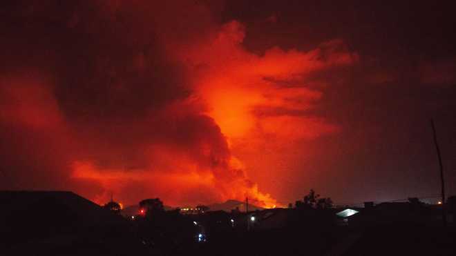 The hastag #NyiragongoErupts erupts: May God have mercy on the people of Goma