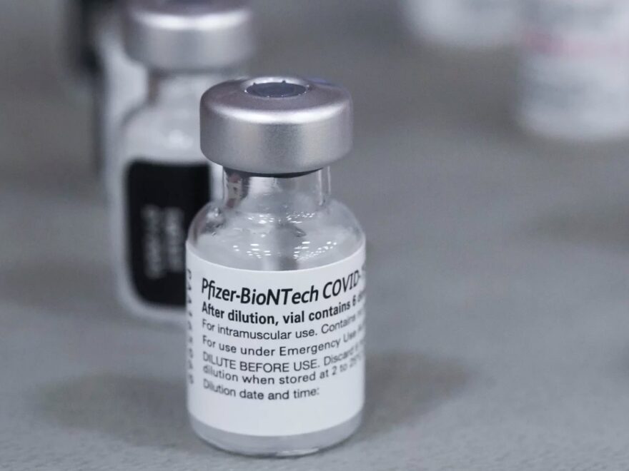 PFIZER GOES FOR FULL APPROVAL