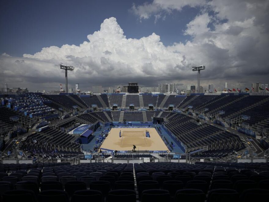 Covid, a typhoon threat, and low ratings. Japan Olympics called cursed for a reason!!