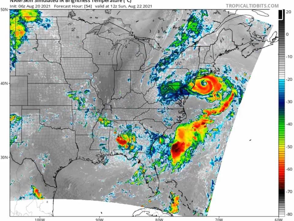 HURRICANE THREATENS NORTHEAST: NEW YORK CITY IN CONE!