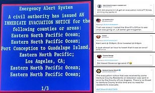 False evacuation warnings freaks out L.A.