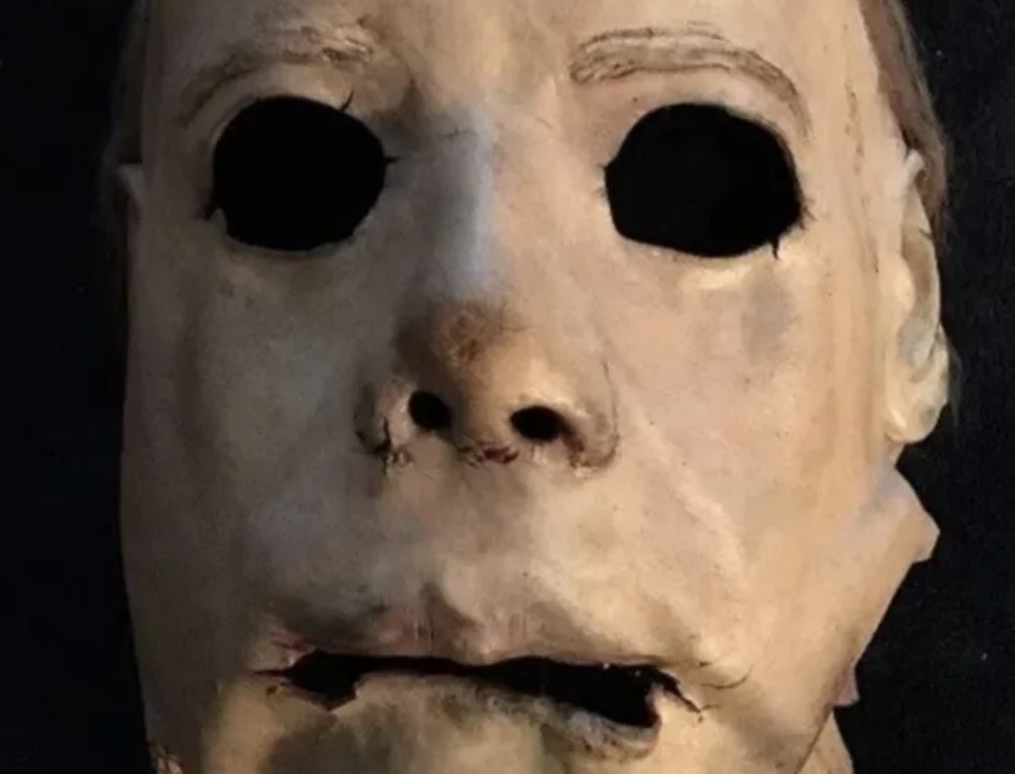 The Shape ages: The Halloween mask today is sad but haunting