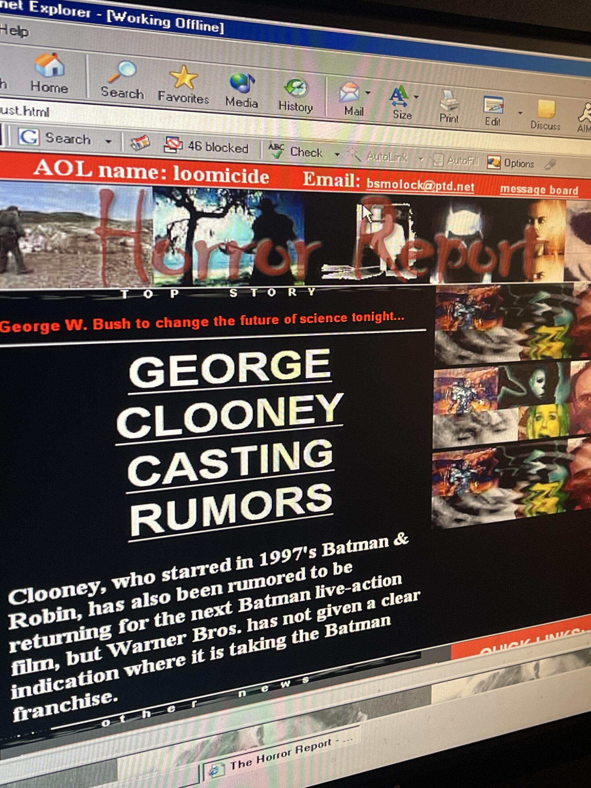 A tale of words from twenty years ago