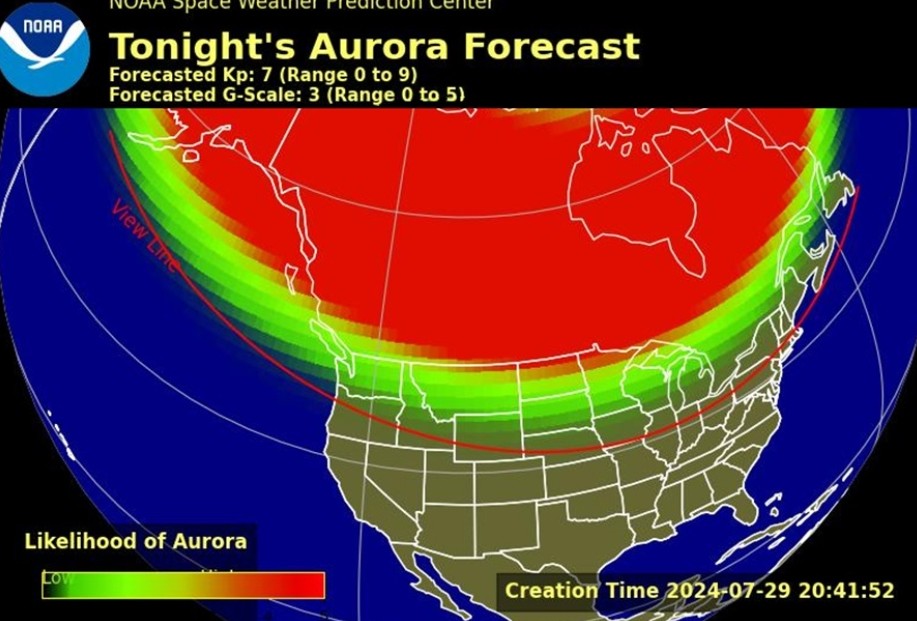 Another solar light show mat be coming