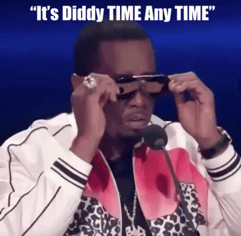 P Diddy goes Puff
