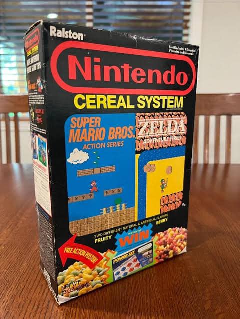 Nintedo cereal nostalgia is not really what it tasted like