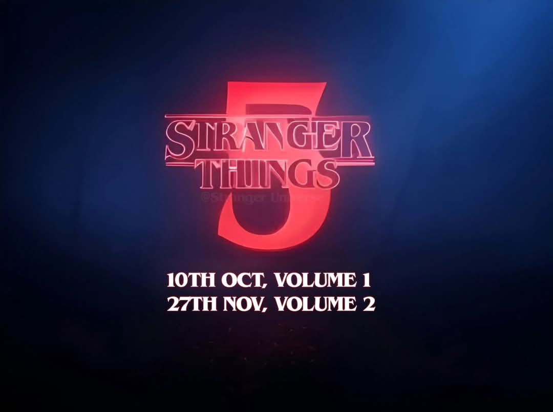 Tentative dates announced for Stranger Things season 5