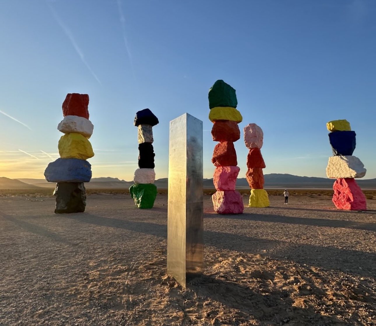 Another monolith in Las Vegas  — being considered vandalism