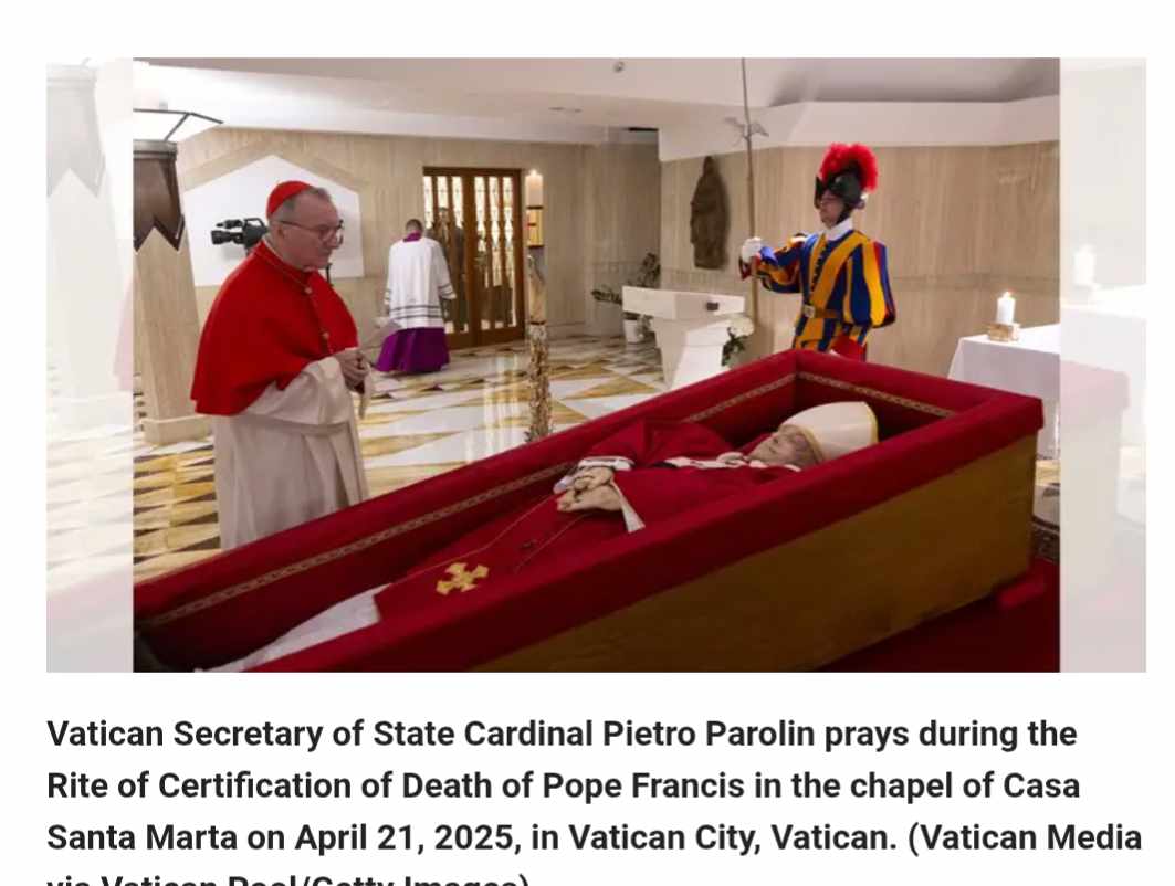 Peter the Roman does the blessing