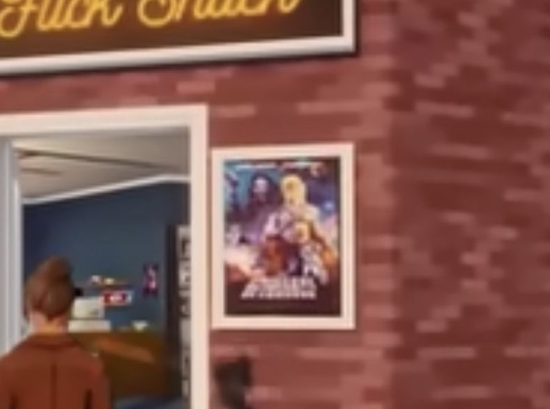 We noticed a cool poster in a trailer for the game LAKE