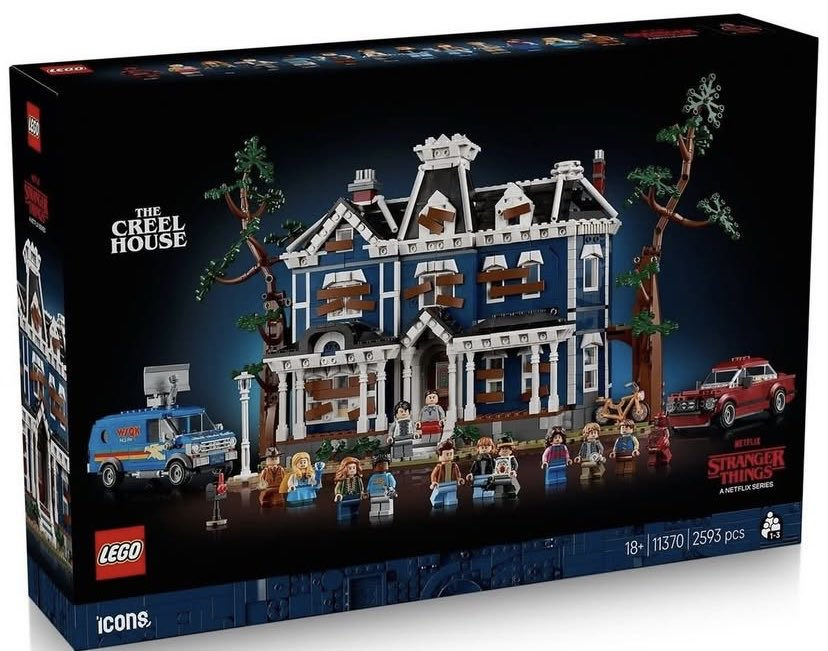 The Stranger Things Creel House Lego set revealed