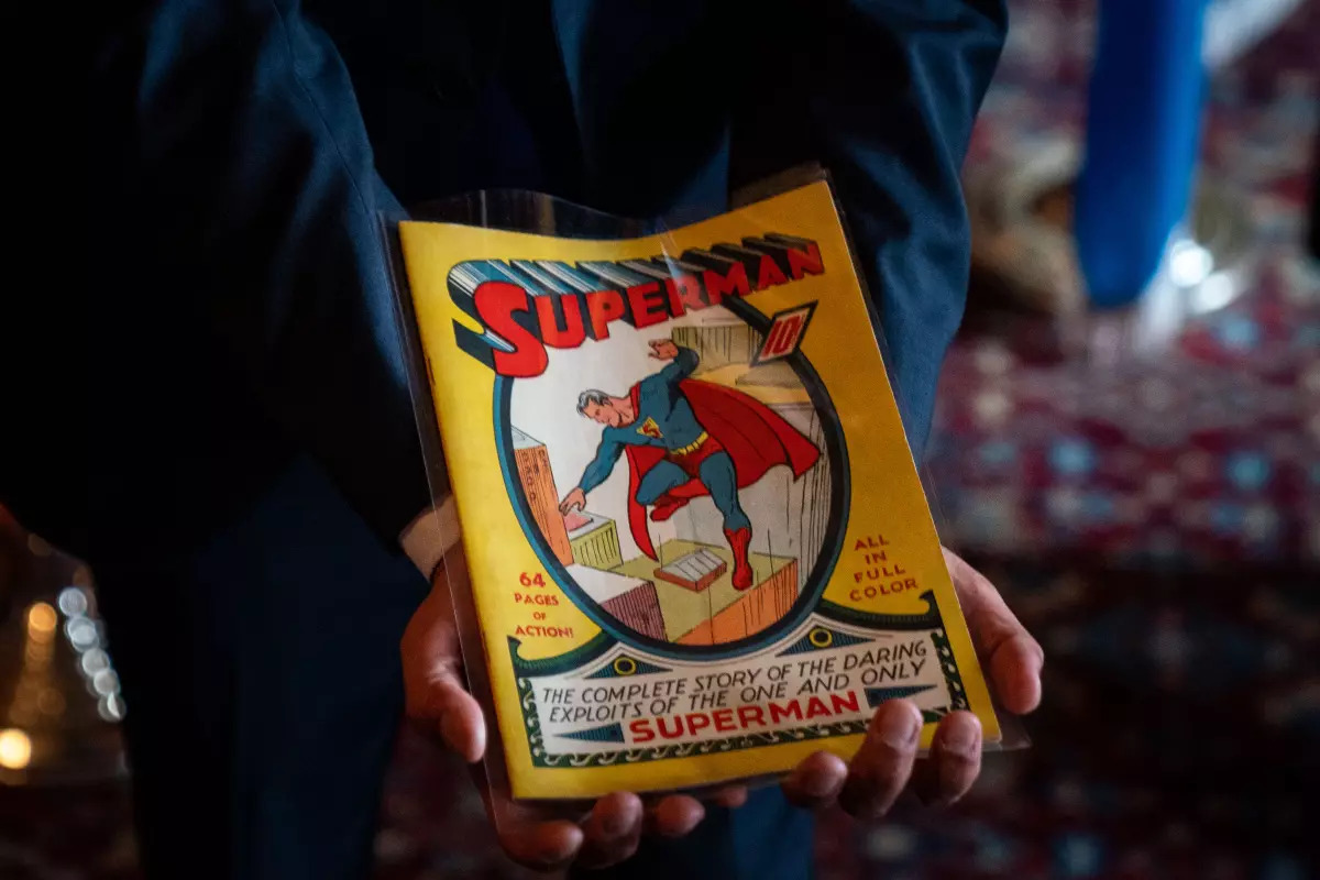 Imagine finding SUPERMAN #1 in your attic?
