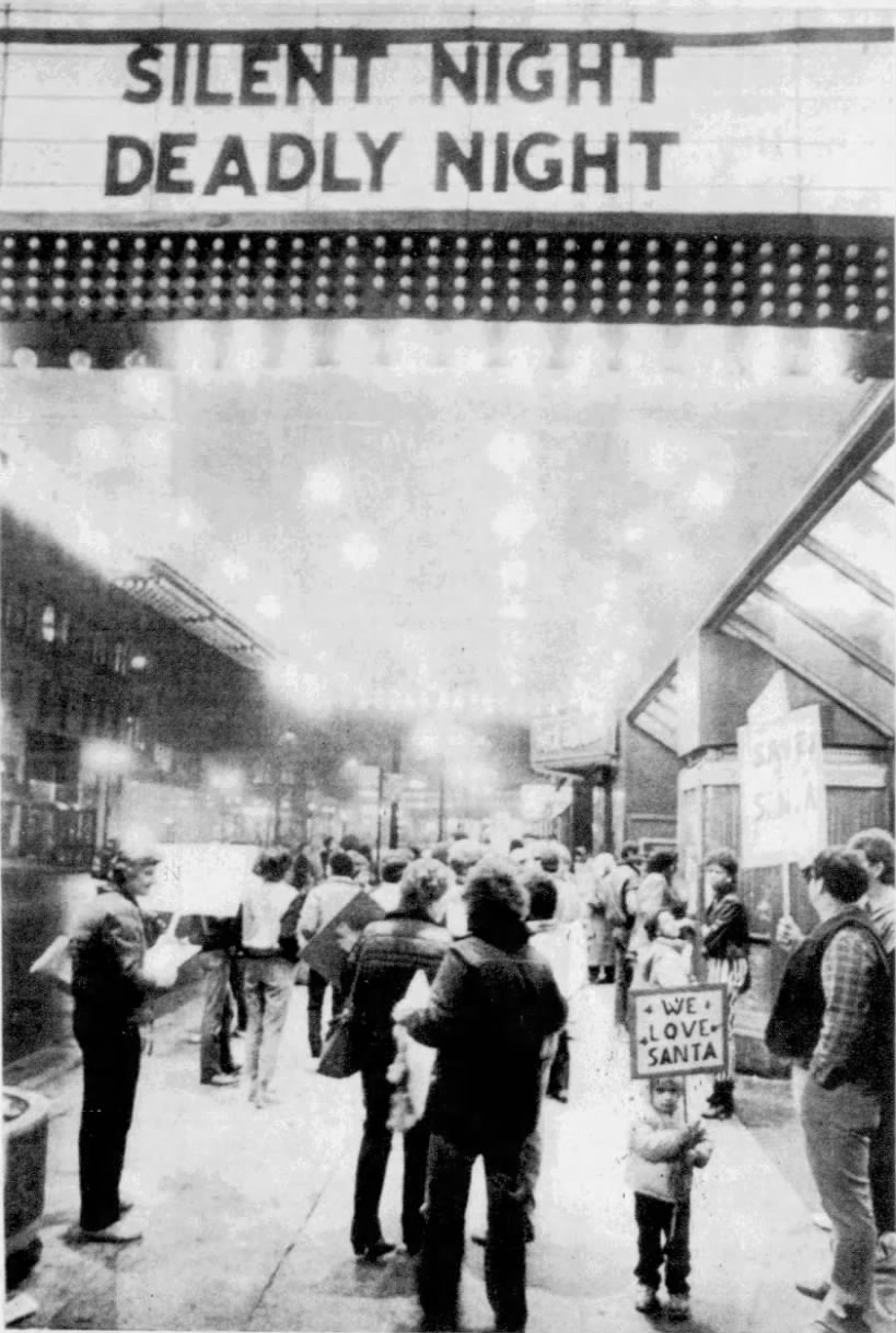 It was a Silent Night.. It was a deadly night for a movie called Silent Night Deadly night